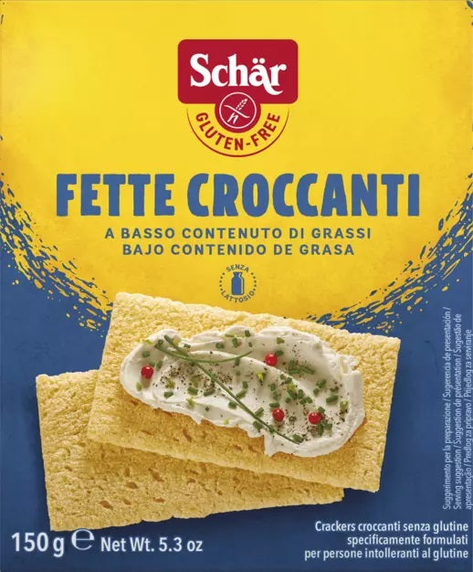 Schaer Gluten-Free Fette Croccanti 150g