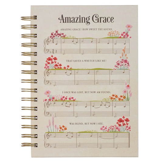 Amazing Grace (Large HB Wirebound Journal)