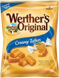 Werther's Original Creamy Toffees 135g